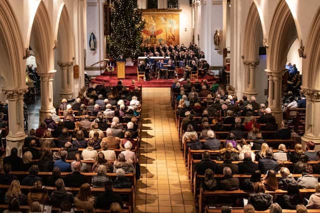 Cynthia Spencer Hospice's Tree of Love service held at Northampton Cathedral