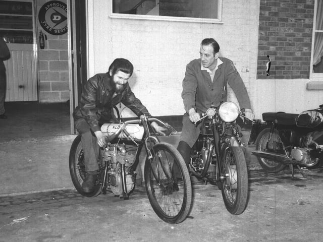 Looking back, old glass negs
October 20, 1965
March 12 1965
vintage bike at Stokes