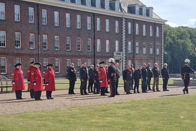Members of the Nene Valley Chapter, Rutland Chapter and III Valleys Chapter, enjoyed an unforgettable day alongside the esteemed Chelsea Pensioners.