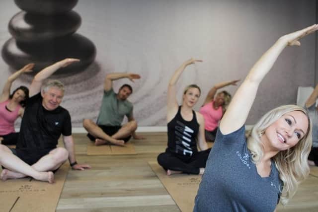 Soo Yoga was set up by former Strictly Come Dancing professional Kristina Rihanoff and rugby star Ben Cohen in June 2019.