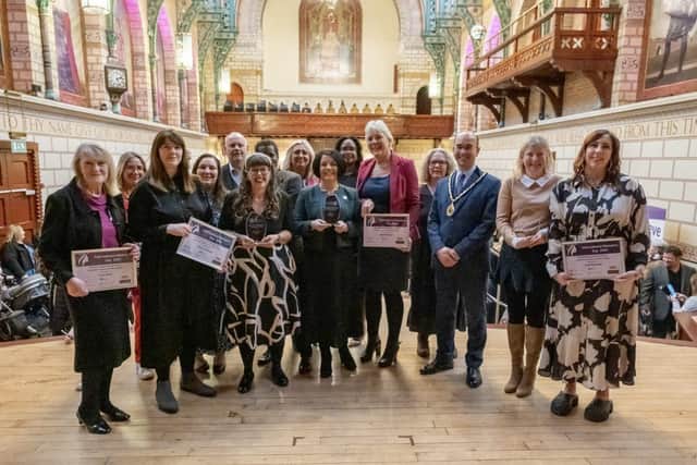 Winners, nominees and supporters of the Inspirational Women's Awards
