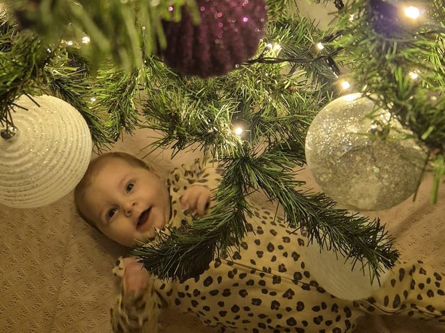 Isabella, four months old.