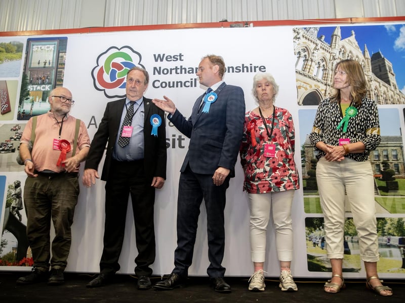 West Northamptonshire Council election count