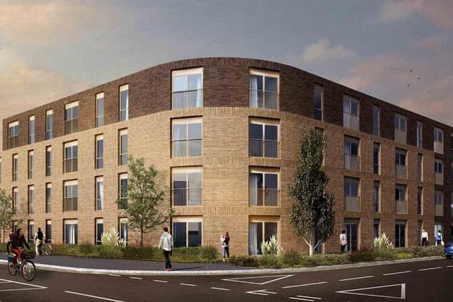 The Station Quarter in Corby has a collection of one and two-bedroom apartments designed for modern renters. Picture – supplied
