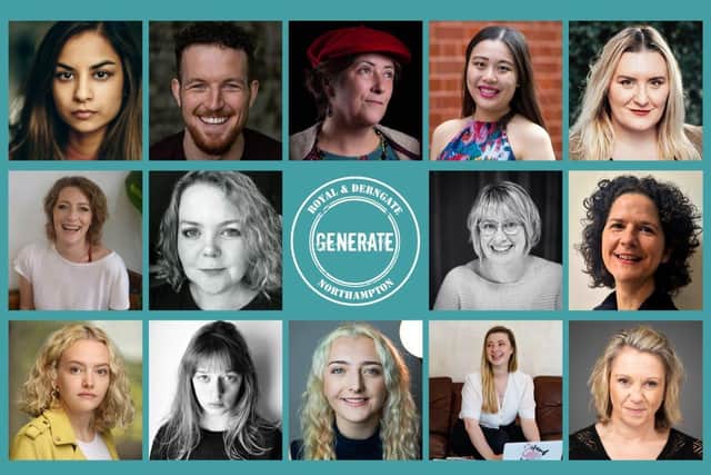 The new line up Associate Artists and Producers joining Royal & Derngate's Generate development programme