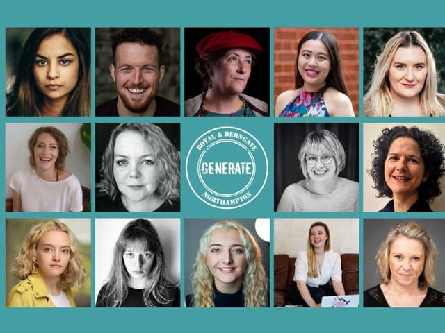 The new line up Associate Artists and Producers joining Royal & Derngate's Generate development programme