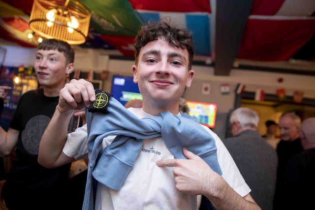 Fans flock to Northampton pubs to watch The Three Lions in Qatar - this fan gets the badge in twice