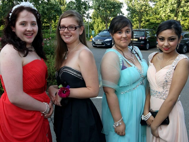 Northampton Academy prom at Kettering Park Hotel in 2013