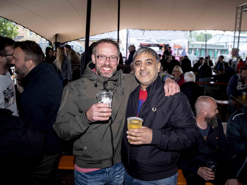 The event took over Franklin's Gardens between Friday July 21 and Sunday July 23, and despite downpours punters loved it.