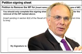 The recall petition will open on November 8 as Peter Bone faces the electorate