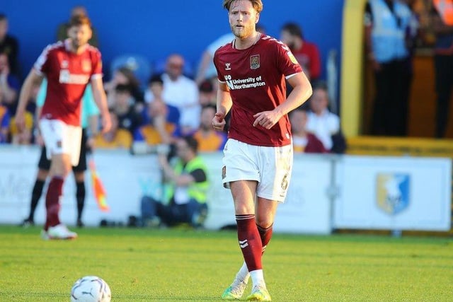 Fraser Horsfall formed a great partnership with Jon Guthrie as Cobblers conceded just 38 times, the best defence in League Two.