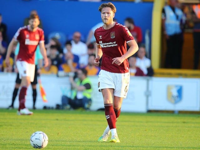Fraser Horsfall formed a great partnership with Jon Guthrie as Cobblers conceded just 38 times, the best defence in League Two.