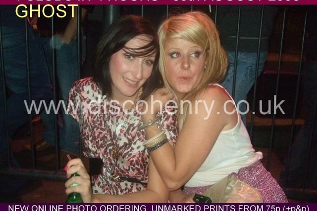 Nostalgic pictures from nights out at Ghost and Fever in August 2008