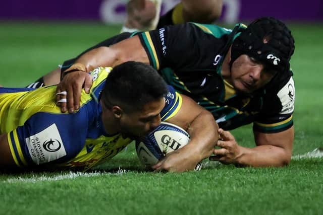 George Moala had helped Clermont move into a 10-0 lead (photo by Darren Staples / AFP)