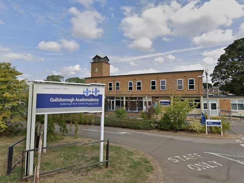 Guilsborough Academy's Progress 8 score was +/- 0, making it bang on average