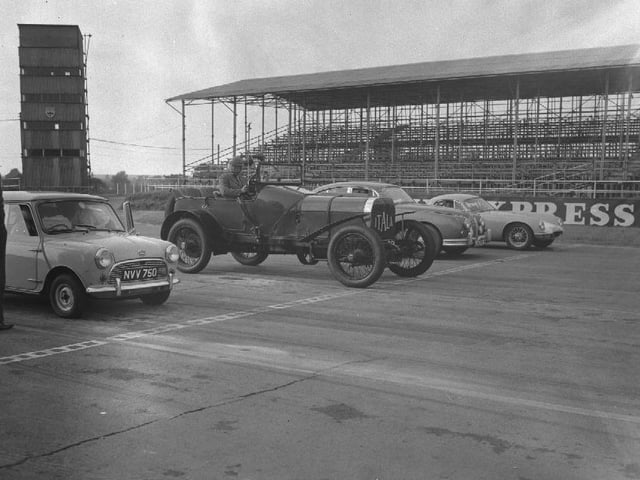 Practice day at Silverstone, September 13, 1962