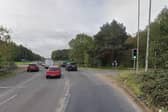 The Queen Eleanor roundabout is undergoing major improvement works.