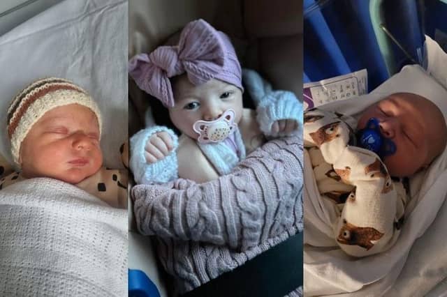 Some of the adorable babies born this month...