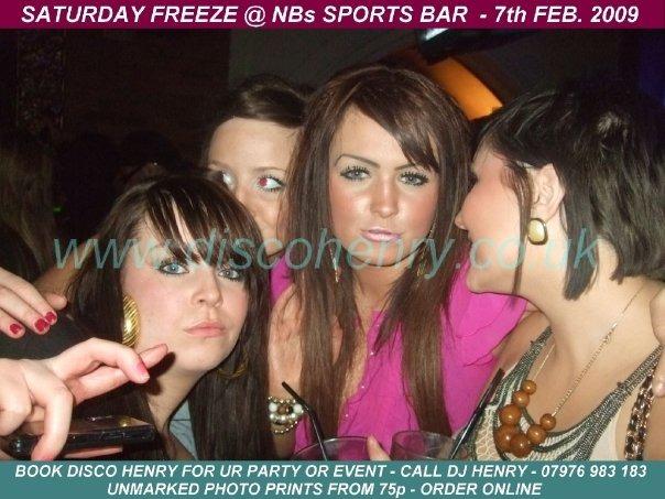 Nostalgic pictures from a night out at Isola Bar and NB's 14 years ago