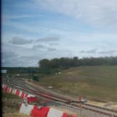 Picture of new Northampton Depot Tracks