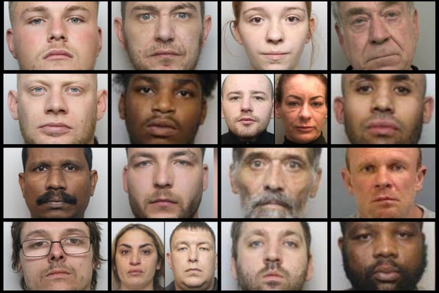 Some of the people jailed for serious offences in 2023...
