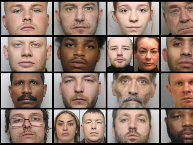 Some of the people jailed for serious offences in 2023...