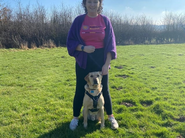 Emily fundraised for Brain Tumour Research in 2021