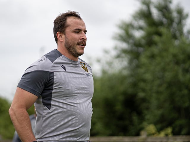 Burger Odendaal is all smiles at Saints