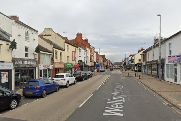 Wellingborough Road came in at number four with 1,064 tickets handed out by parking wardens between January 1 and November 11
