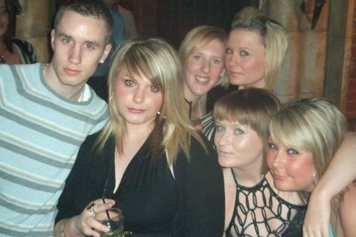 Nostalgic pictures from a night out on the town 15 years ago