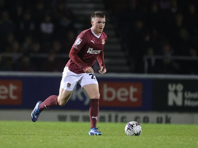 Heavily involved as Cobblers controlled possession and played some nice football in the first half without creating too many chances. Got through a ton of work off the ball in the second but still produced the best moments for Town going the other way, so nearly making it 3-1 when thwarted by Brynn... 7.5