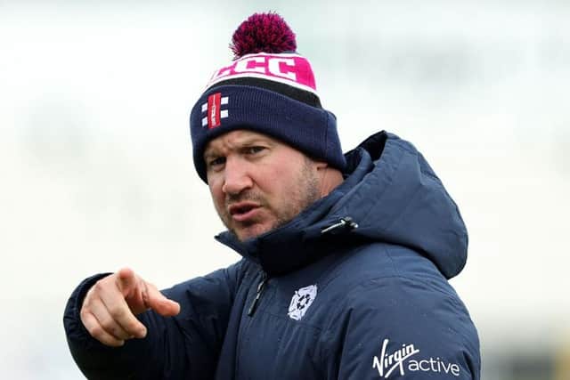 Northants head coach John Sadler
