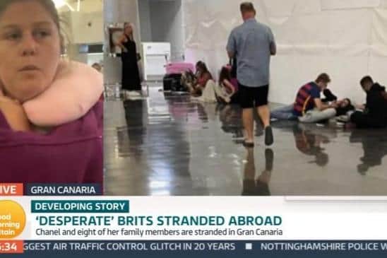 Hundreds of Brits have been stranded abroad after the UK's air traffic control had a brief technical fault on August 28