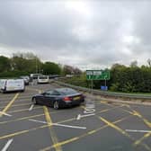 The incident happened on Mereway Roundabout at 2.30pm on Tuesday (August 30)