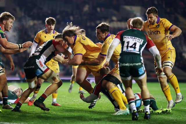 JJ van der Mescht used his power to great effect (photo by David Rogers/Getty Images)