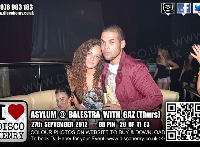 Nostalgic pictures from a 2012 night out at Balestra