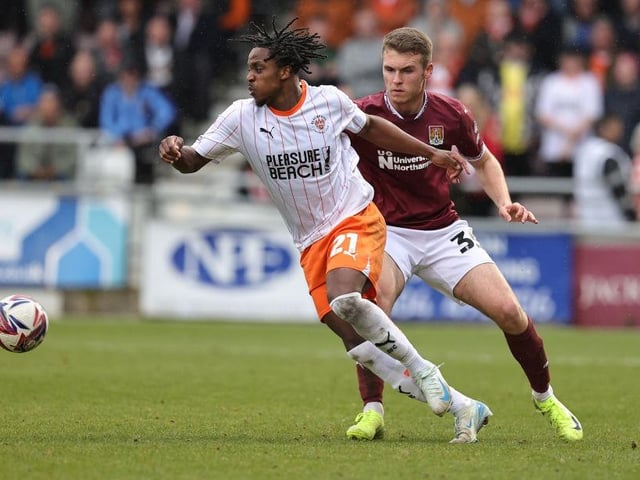 Probably his worst game since coming into the side. Couldn't deal with the pace and physicality of Blackpool's front two, highlighted by the second goal when a relatively simple long ball dissected two defenders and saw Ennis race away... 5