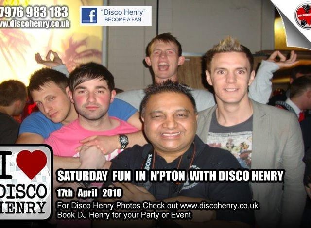 Nostalgic pictures from a night out at NB's