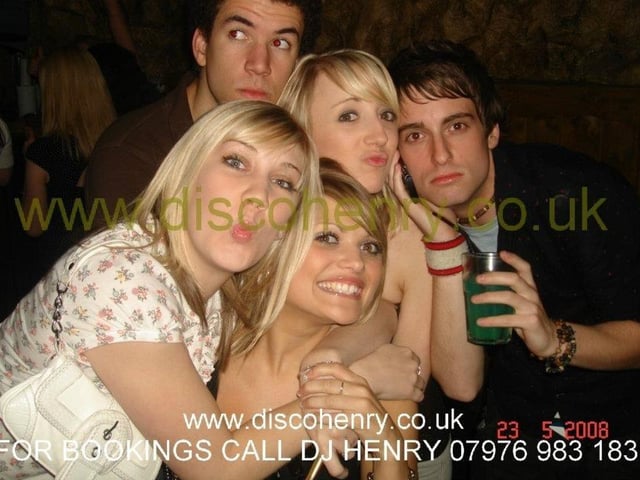 Nostalgic pictures from a Friday night out at NB's