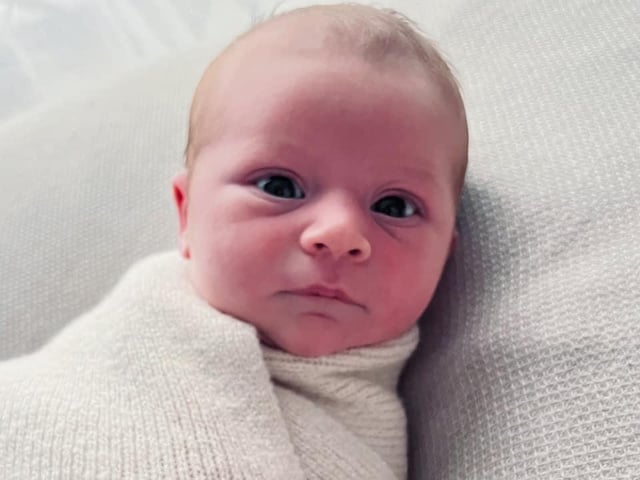 Delilah Florence at 5.39am on July 18 at Northampton General Hospital, weighing 7lbs 7oz.