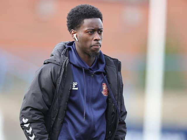 Paul Osew was on the bench against Hartlepool.