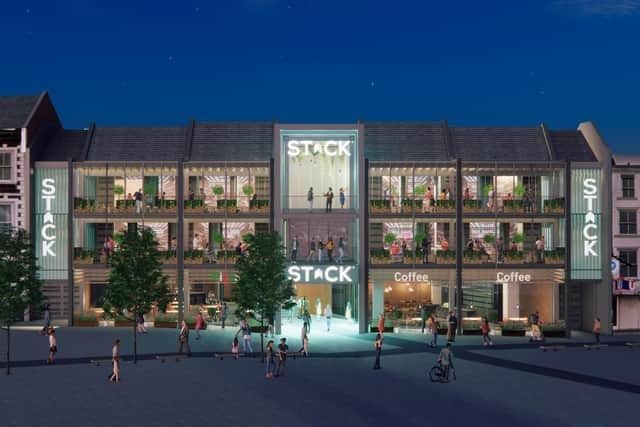 An artist's impression of what the site could look like once complete