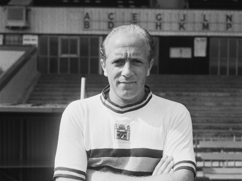 English footballer Alan Woan (1931 - 2021) played for Northampton Town between 1956 and 1959. (Photo by Evening Standard/Hulton Archive/Getty Images
