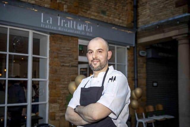Native Italian Davide Occhiuzzi opened his first restaurant and bar in College Street Mews on May 3. Photo: Kirsty Edmonds.