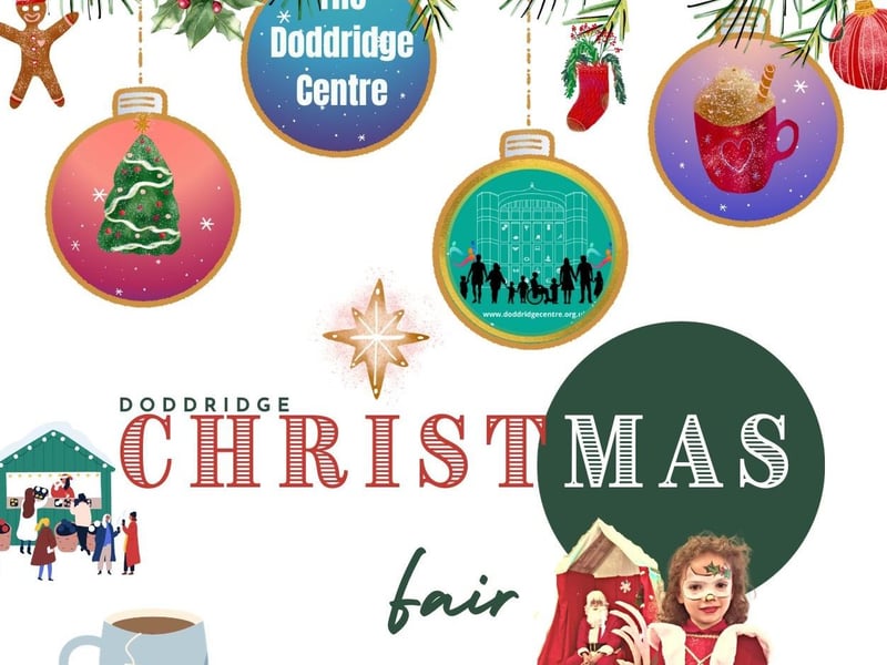 Taking place on Saturday December 9, there will be a variety of stalls, refreshments and arts and crafts, as well as a raffle and tombola. The fair will take place from 10am until 2pm and entry is free. There is also a Santa's Grotto, priced at £5, which needs to be pre-booked on the Doddridge Centre website.
