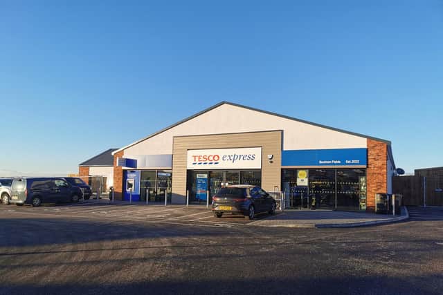 The new Tesco Express store in Buckton Fields