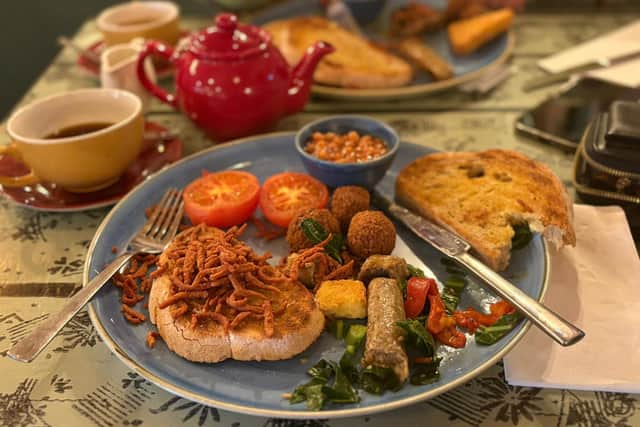 Animals in Need Northamptonshire, based at Pine Tree Farm in Irchester, is encouraging people to get down to their weekend café, which opens until 3pm, and try their vegan food.