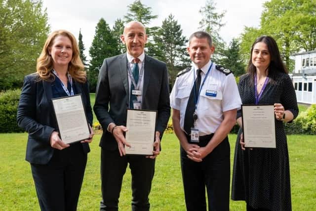 The Serious and Organised Crime Team at Northamptonshire Police has been been awarded a judge's commendation.
