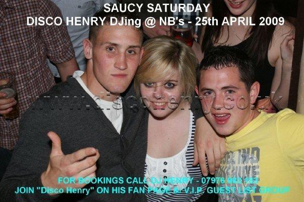 Nostalgic pictures from a 'saucy Saturday' night out at NB's 14 years ago