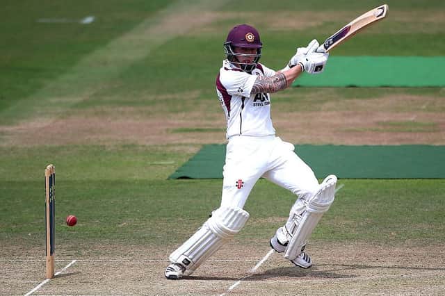 James Kettleborough in action for Northants in 2014